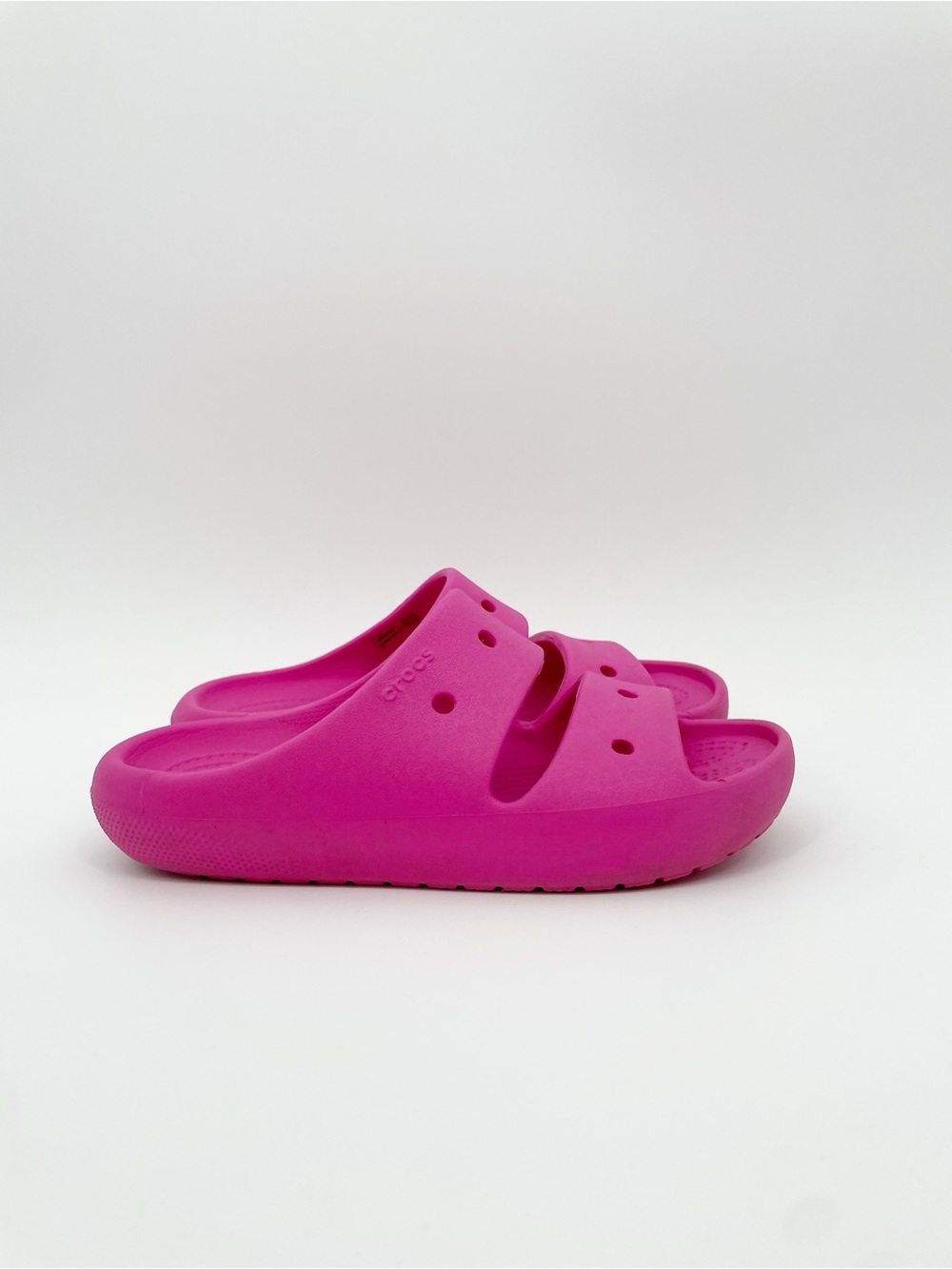 Crocs Girls Pink Slides Sandals